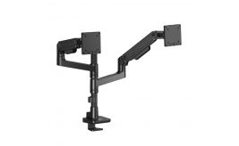 ACT AC8343 Premium | Verstelbare Monitor-bureaubeugel | Tot 49" | Max 20kg | VESA 100x100 | 2 Monitoren