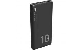 Silicon Power QP15 10000mAh Power Bank | Lithium-Polymeer | Zwart