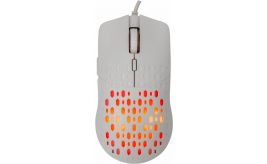 Baracuda OCTOPUS RGB | Bekabelde Gaming Muis | Rechtshandig | USB-A | 3600 DPI | Wit