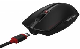 Cherry Stream Desktop Recharge | Draadloos Toetsenbord en Muis | Grijs | USB Receiver