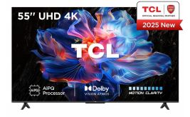 TCL 55V6C | 55" 4K Ultra HD DLED Smart TV | Google TV | Dolby Vision | 60Hz (2025)