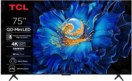 TCL 75C61KS | 75" 4K Ultra HD QD-MiniLED | Google TV | Dolby Vision | HDMI 2.1 | Smart TV