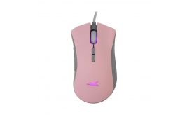 Baracuda LOBSTER RGB | Bekabelde Gaming Muis | USB-A | 6400 DPI | Roze
