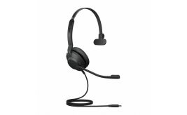 Jabra Evolve2 30 MS | Mono Bedrade On-Ear Headset USB-C | Zwart