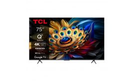 TCL 75C69B 75" | Ultra HD 4K QLED Smart TV | Google TV + Wifi | Dolby Vision | Quantum Dot voor Realistische Kleuren | 60Hz
