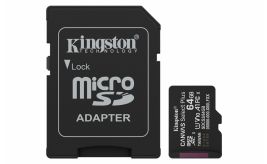 Kingston Technology microSDXC 64GB | Canvas Select Plus Gen3 | 100MB/s | A1 | + Adapter