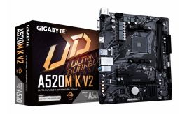 Gigabyte A520M-K V2 | Socket AM4 | AMD A520 | 2xDDR4 | Micro-ATX | Moederbord | Open Box