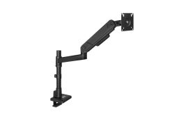 ACT AC8329 | Monitorarm tot 45" en 16kg | Gasveer | VESA 75x75 / 100x100 | Bureauklem en Doorvoermontage