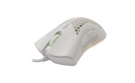Baracuda CORAL RGB | Bedrade Gaming Muis | USB-A | 12800 DPI | Wit