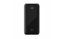 Silicon Power QS28 Powerbank | 20000mAh | 18W Power Delivery | 3-poorts USB-C & USB-A | LED-display | Zwart