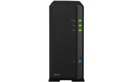 Synology DiskStation DS118 NAS 2TB | 1 Drive Bay | Inclusief 2TB HDD | 1x Gigabit Ethernet | Zwart