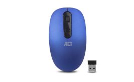 ACT AC5120 muis Ambidextrous RF Draadloos Optisch 1200 DPI blauw