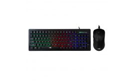 Baracuda ORCA RGB | Bekabeld Gaming Toetsenbord inclusief Muis | QWERTY | Zwart