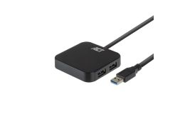 ACT AC6305 | USB 3.2 Gen 1 Hub | Type-A | 5 Gbit/s | Zwart