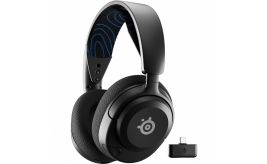 SteelSeries Arctis Nova 5P | Draadloze On-Ear Gaming Headset | Bluetooth + RF USB-C | Zwart
