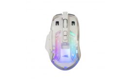 Baracuda ANGLERFISH RGB | Bedrade Gaming Muis | USB-A | 7200 DPI | Wit