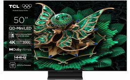 TCL 50Q7C | 50" 4K Ultra HD QD-MiniLED | 120Hz | Google TV | Dolby Vision | HDMI 2.1 | Smart TV