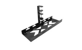 ACT Kabelgoot voor onder bureau | Klemsysteem | 40 cm | Zonder boren | Staal | Zwart