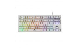 Baracuda KRILL RGB | Tenkeyless Bedraad Gaming Toetsenbord | QWERTY | Wit