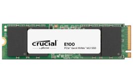 Crucial E100 | 1TB NVMe SSD | M.2 Gen4 | 5.000MB/s Lezen | 4.500MB/s Schrijven
