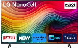 LG NanoCell 50NANO81T6A 50" | Ultra HD 4K NanoCell Smart TV | WebOS + Wifi | NanoCell voor Levendige Kleuren | HDR10 | 50Hz | Renewed