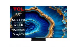 TCL 55C805 55" | Ultra HD QD-Mini LED Smart TV | Google TV + Wifi | Dolby Vision IQ & HDR10+ | Game Master Pro 2.0 | 144Hz