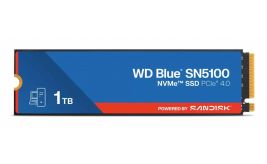 WD Blue SN5100 | 1TB NVMe SSD | PCIe 4.0 x4 | M.2 | Tot 5.000 MB/s