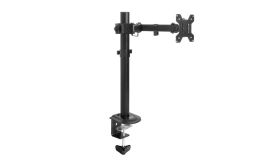 ACT Essentials AC8361 | Monitorarm voor 1 Scherm tot 34" | 8kg | VESA 75x75 / 100x100 | Bureauklem