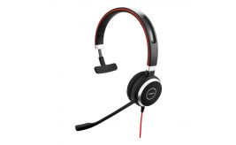 Jabra Evolve 40 MS | Mono Bedrade On-Ear Headset | Zwart