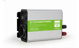 Gembird EG-PWC500-01 | Netvoeding & Inverter Auto | 500 W | Grijs