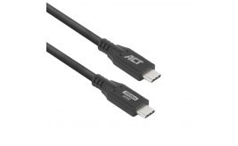 ACT USB 3.0 10Gbps 60W USB Type-C kabel, 2 meter