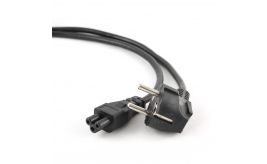Gembird PC-186-ML12 | 3 m Stroomkabel | Schuko (CEE 7/7) naar C5 (Mickey Mouse) | Zwart | VDE-goedgekeurd | 10A / 250V