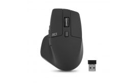 ACT AC5146 | Draadloze Muis | Rechtshandig | RF + Bluetooth | 2400 DPI | Zwart