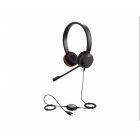 Jabra Evolve 20SE MS | Bedrade On-ear Stereo Headset | USB-A | Zwart | Microsoft Teams Gecertificeerd