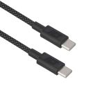 ACT AC3086 | USB 2.0 Kabel | USB-C naar USB-C | 240W | 480Mbps | Zwart | 1 Meter