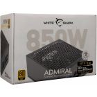 White Shark Admiral | 850 Watt Gold ATX 3.0 PSU | PCIe 5.0 | Power Supply | Voeding