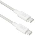 ACT AC3085 | USB 2.0 Kabel | USB-C naar USB-C | 240W | 480Mbps | Wit | 2 Meter