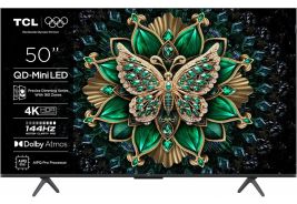 TCL 50C61K | 50" 4K Ultra HD QD-MiniLED | 120Hz | Google TV | Dolby Vision | HDMI 2.1 | Smart TV | OPEN BOX