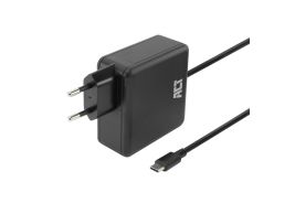 ACT AC2015 | 100W USB-C Laptoplader | Power Delivery | Vaste 2 Meter USB-C Kabel