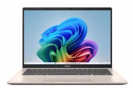Asus Vivobook 14 | 14" WUXGA IPS | AMD Ryzen AI 7 445 | 16GB DDR5 | 512GB SSD | W11 Home | Platinum Gold