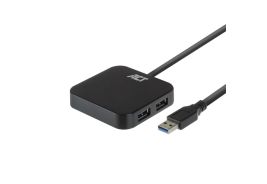 ACT AC6305 | USB 3.2 Gen 1 Hub | Type-A | 5 Gbit/s | Zwart