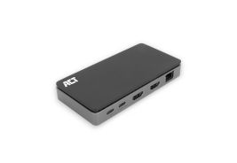 ACT AC7093 | USB-C 4K Docking Station | 2x HDMI + Ethernet + USB-C/USB-A + PD | 1m Kabel | OPEN BOX