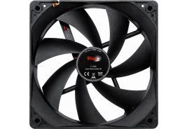 Inter-Tech Sinan F-120-S | 120mm Case Fan | 3-Pin | Zwart