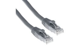 ACT U/UTP Cat 6 Patchkabel | 15 m | Snagless | RJ45 | Grijs